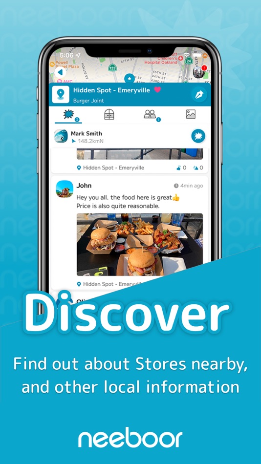 #7. neeboor - Local neighbors app (iOS) 由: NEEBOOR, INC.
