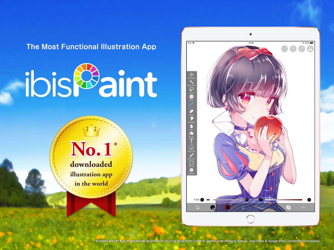 ibis Paint X App voor iPhone, iPad en iPod touch AppWereld