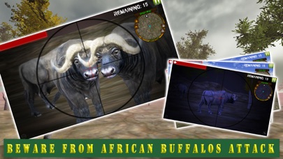 Screenshot #1 pour Safari Animal Sniper Hunting: Survie de tireur
