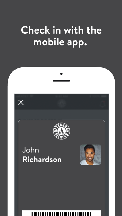 Afterburn Fitness App Screenshot