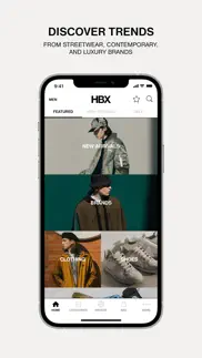 hbx | globally curated fashion iphone screenshot 2