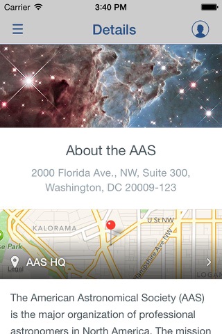 Meetings by AAS screenshot 2