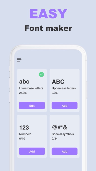 Font Maker - Font Keyboard App Screenshot