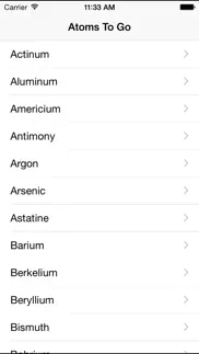 atoms to go table of elements iphone screenshot 1