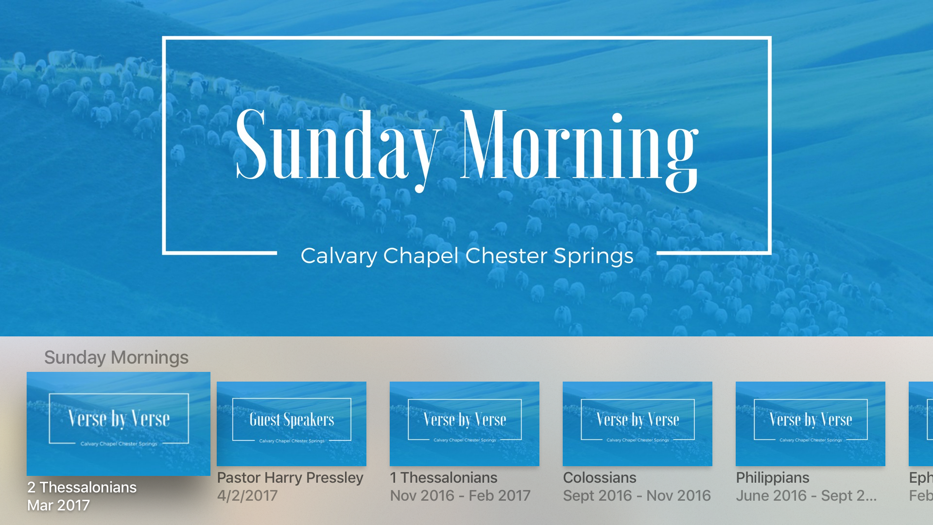 Calvary Chapel Chester Springs