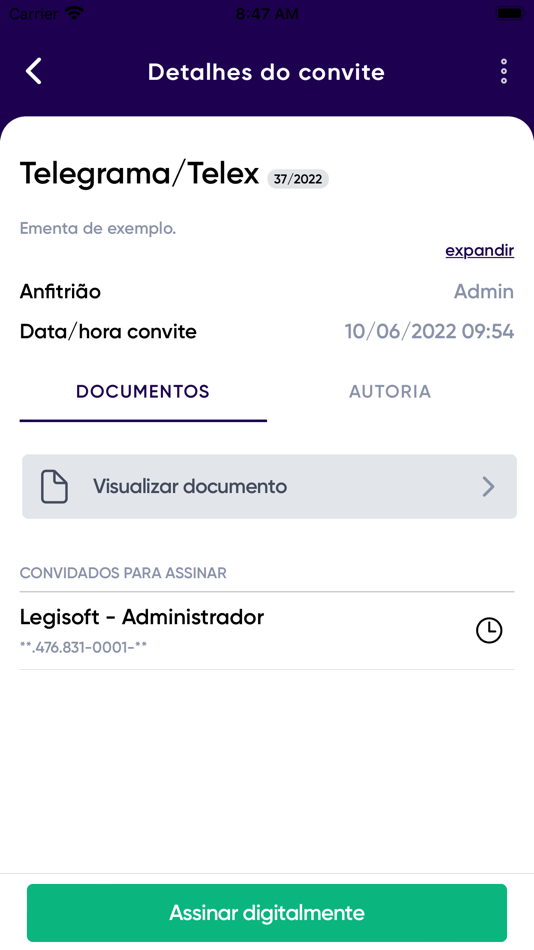 #4. Legisoft Sign (iOS) 由: VIRTUALIZA TECNOLOGIA DA INFORMACAO LTDA