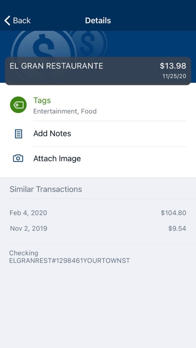 Cleveland State Bank Screenshot