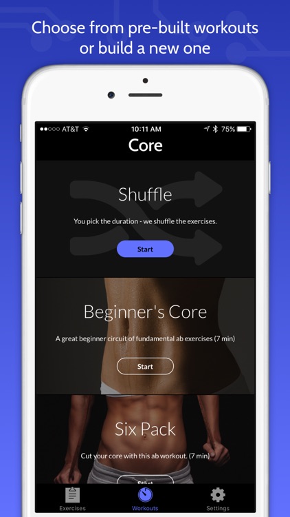 Ab & Core Daily Workout Trainer by FitCircuit