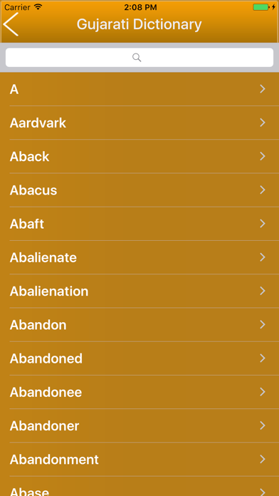 Screenshot #3 pour Ultimate Gujrati Dictionary Offline Free