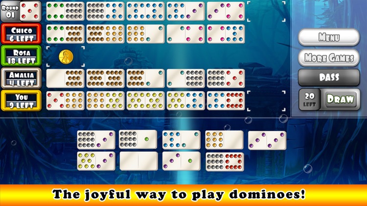 Mexican Train Dominoes Gold (Dominos)