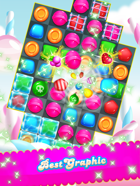 Screenshot #6 pour Candy Sweet - Meilleur jeux gratuit et nouveaux