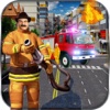 City Rescue Fire Fighting Mission - Truck Sim Pro