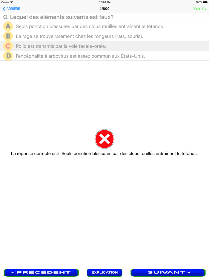 Questions de microbiologie