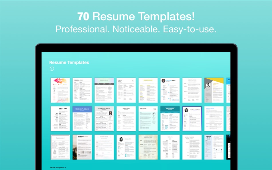 Resume Templates (by Nobody) - 1.0.2 - (macOS)
