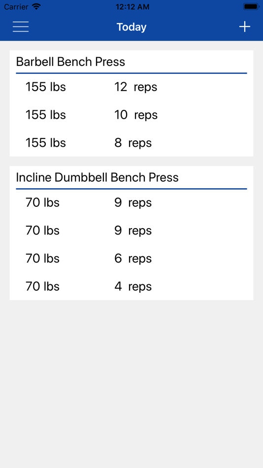 Gym Buddy - Workout Log - 1.50.05 - (iOS)