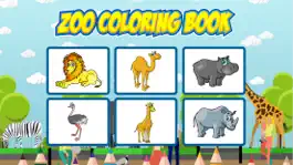 Game screenshot Zoo Coloring Book : animals color pages for adults mod apk