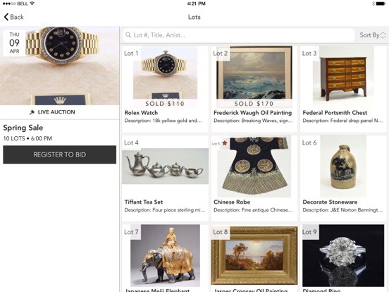 Screenshot #4 pour Smith Auctions Live