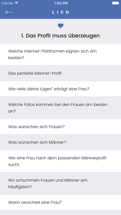 How to cancel & delete Lico - Der LiebesCoach fürs Internet Dating from iphone & ipad 4