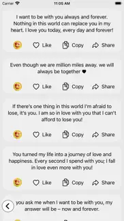 love messages, quotes & wishes iphone screenshot 3