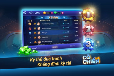 Cờ Chiến - Co Tuong, Co Up Online screenshot 3