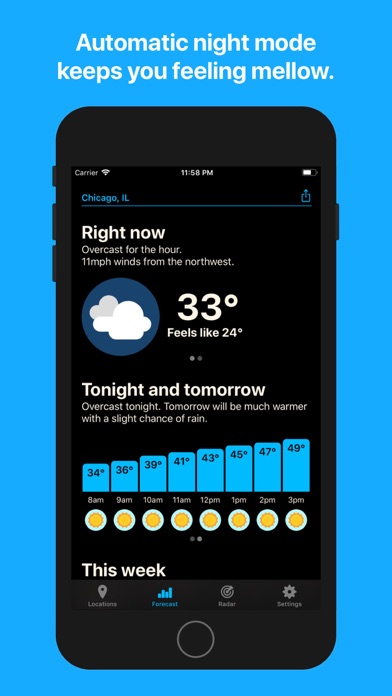 Hello Weather: Foreca... screenshot1