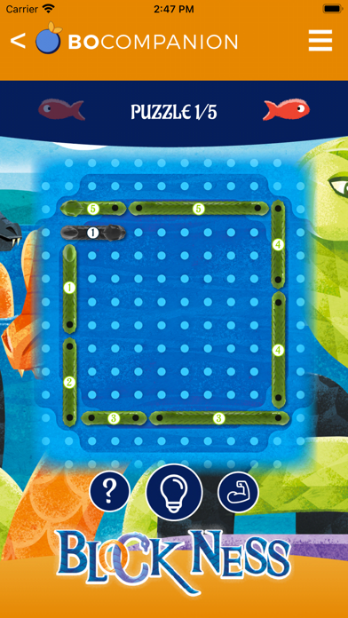 Blue Orange Companion Screenshot