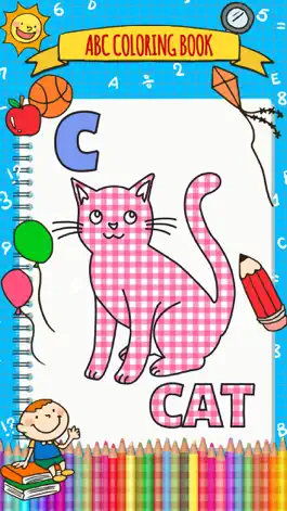 Game screenshot Abc Coloring Book-Draw & paint hack