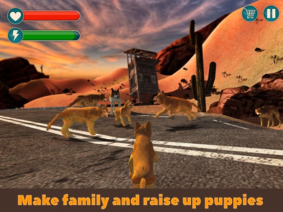 Screenshot #6 pour Wild Dingo Dog Survival Simulator 3D