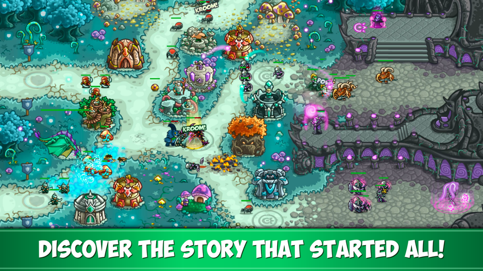 #5. Kingdom Rush Origins TD (iOS) Podle: Ironhide S.A.