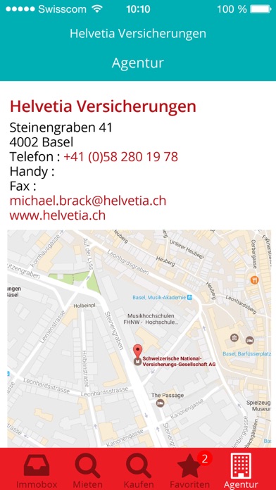 Helvetia Immobilien screenshot 3