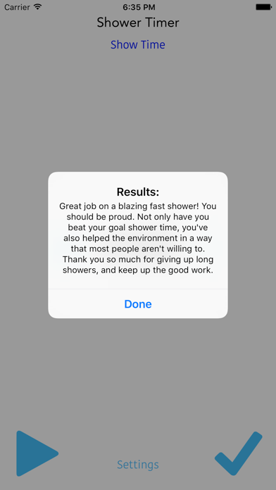 Screenshot #3 pour Time Your Shower