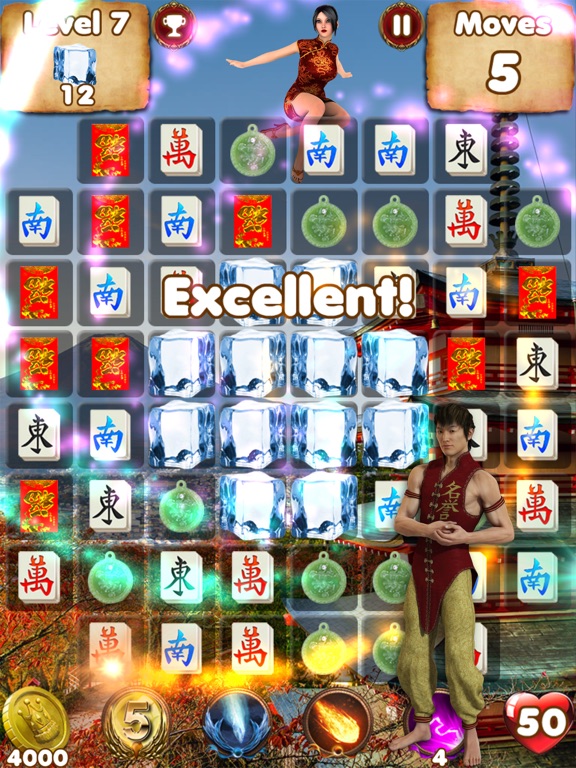 Chinese New Year - mahjong tile majong games free iPad screenshot 5 - Games app