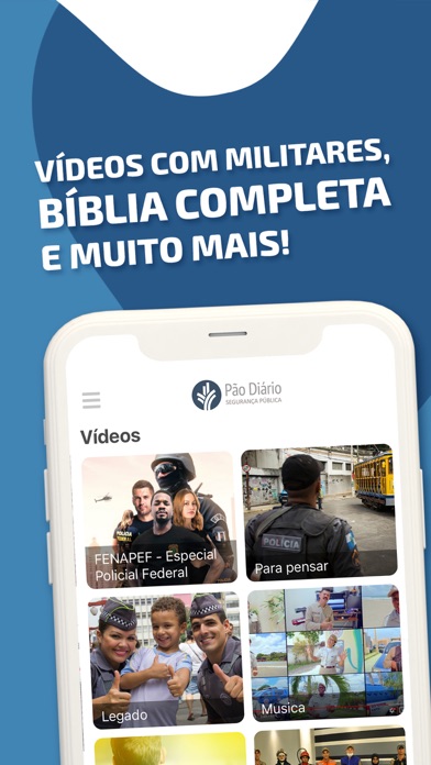 Pão Diário Segurança Pública Screenshot