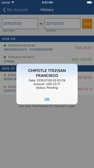 App screenshot