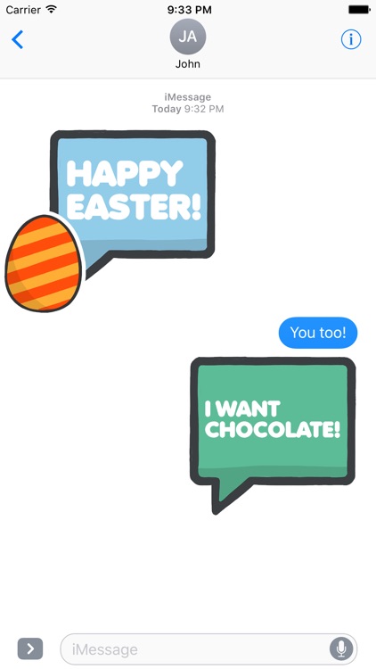 Have a Cute Easter - Funny Easter Emoji Stickers