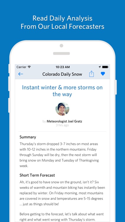 OpenSnow Ski Forecasts & Reports