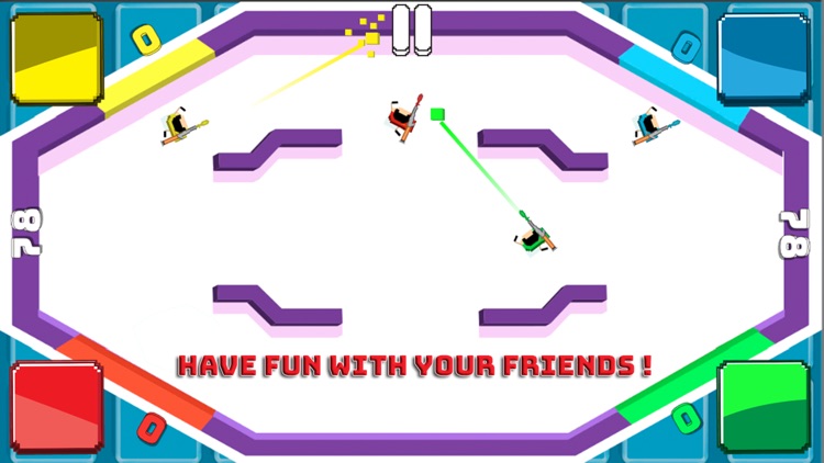 Funny Guns - 2, 3, 4 Player Shooting Games Free