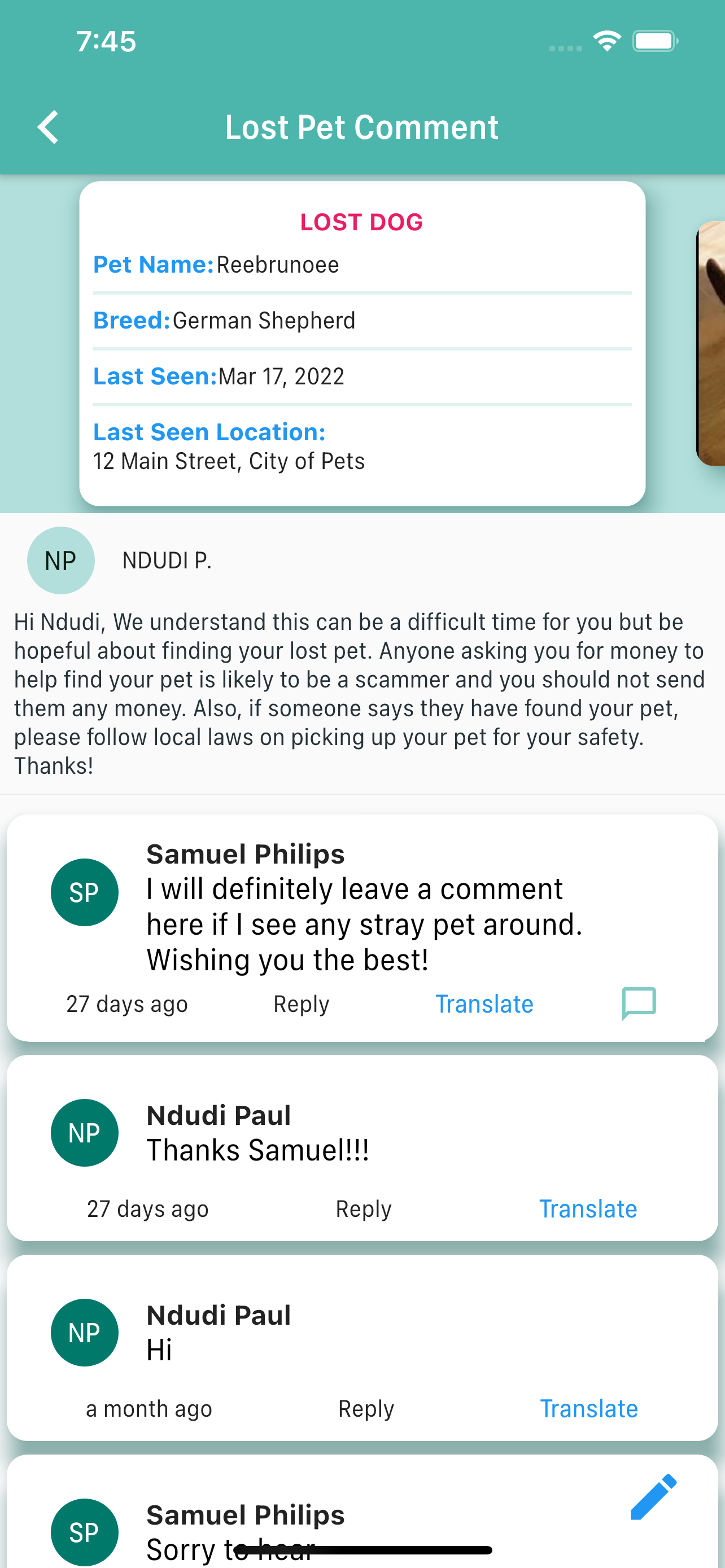 Sharepetstory
