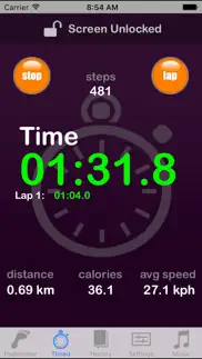 pedometer lite iphone resimleri 2