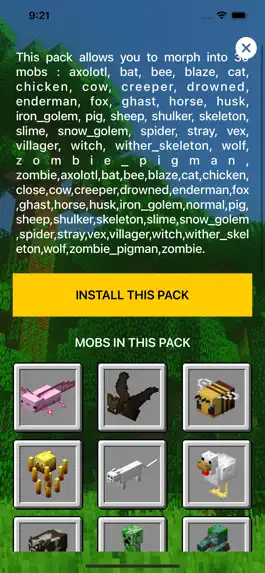 Game screenshot Morph Mod - Mods for Minecraft hack