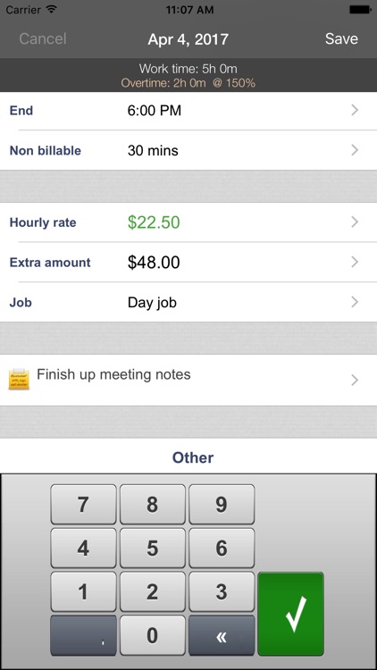 SalaryBook - Timesheet and Time tracking