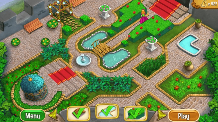 Queen's Garden 1 : A Match3 Gardening Game