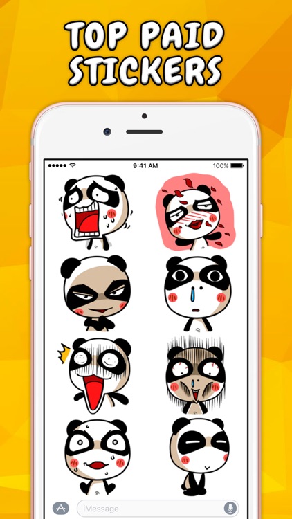 Panda EMOJI Stickers! screenshot-4