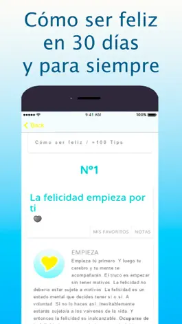 Game screenshot Cómo ser feliz -Reto de 30 días apk