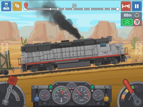 列車シミュレーター - 2D鉄道のおすすめ画像1