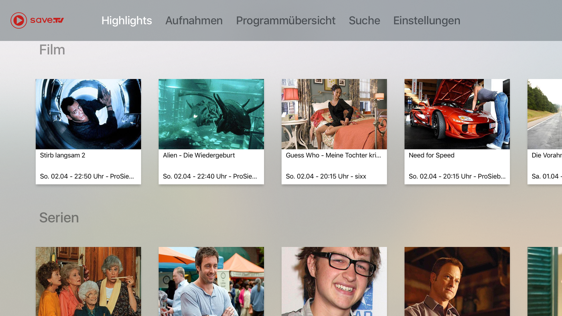 Save.TV – Videorekorder