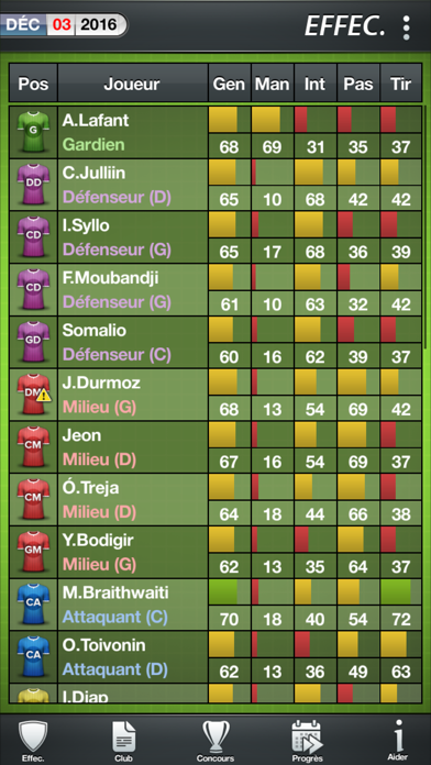 Screenshot #2 pour Football Director 2017