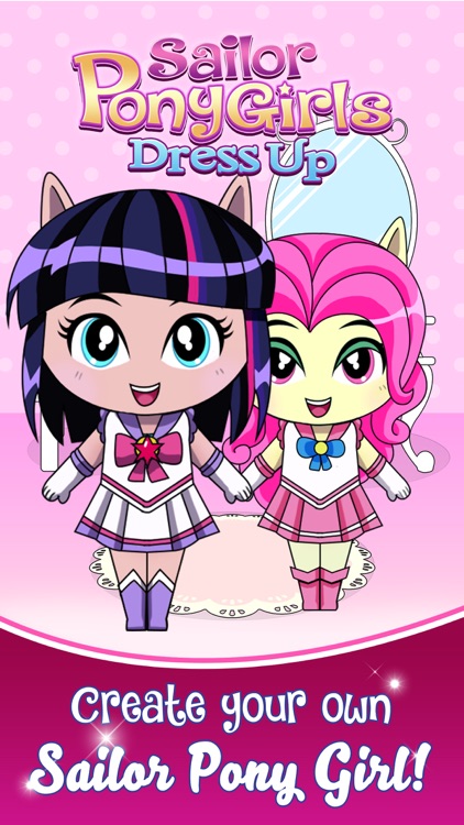 Magic Sailor Pony Girls & Friends Dress Up