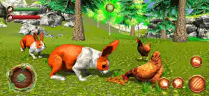 Pet Bunny Rabbit Forest Life screenshot #1 for iPhone