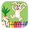 Free Bunny Carrot Coloring Book Game Edition
